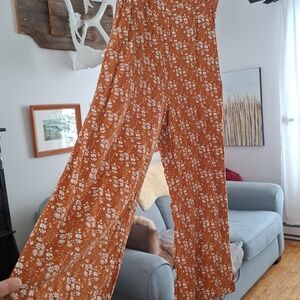 Fanco Floral Jumpsuit with Straps